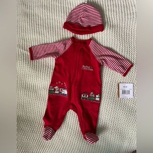 NWT Christmas outfit with hat